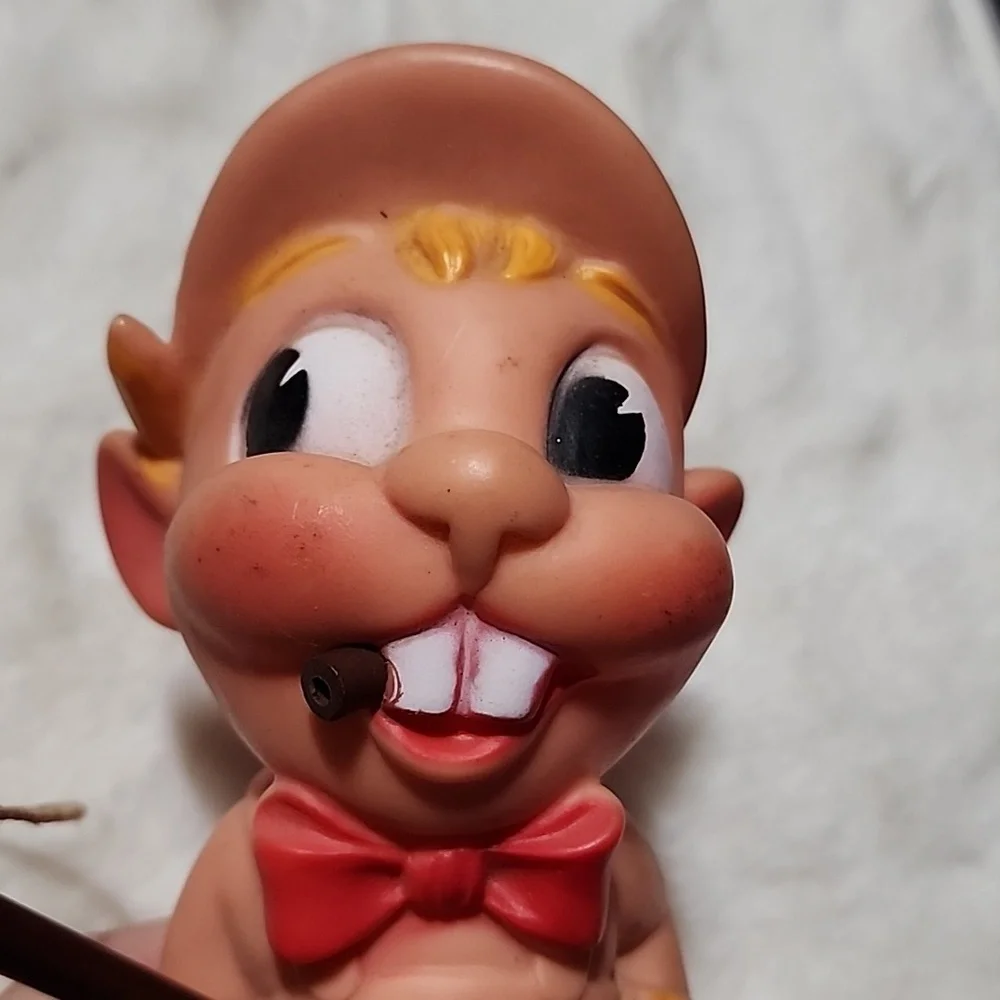 VINTAGE  1956 DREAMLAND CREATIONS.  FISHERMAN . - Picture 2 of 5